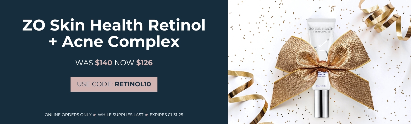 ZO Acne Retinol Complex Promo