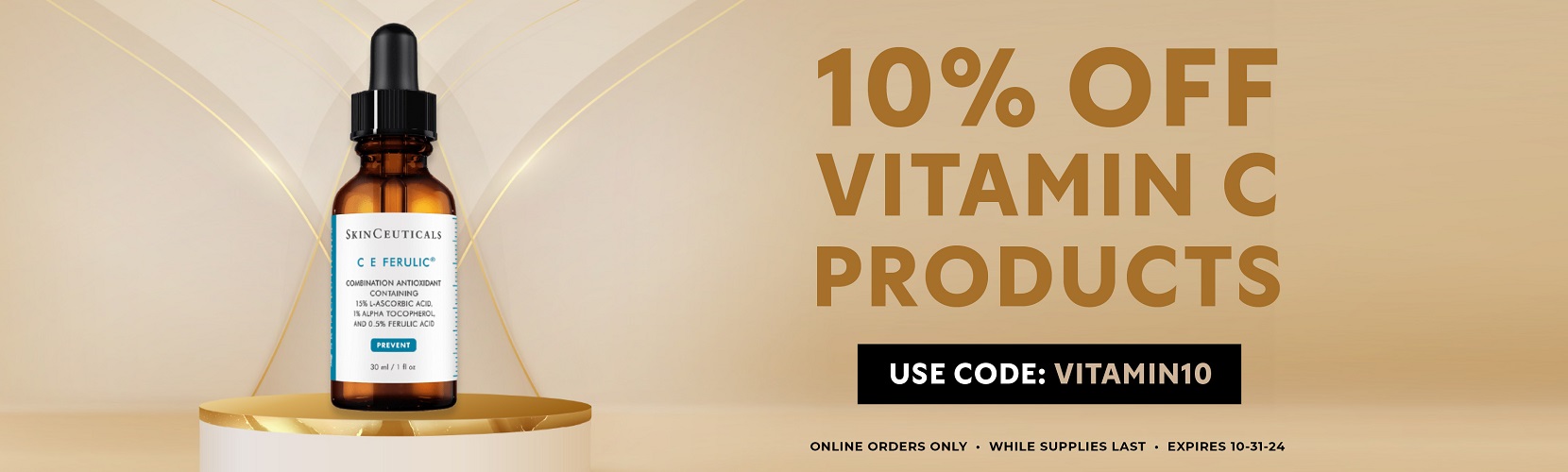 10% OFF VITAMIN C PRODUCTS